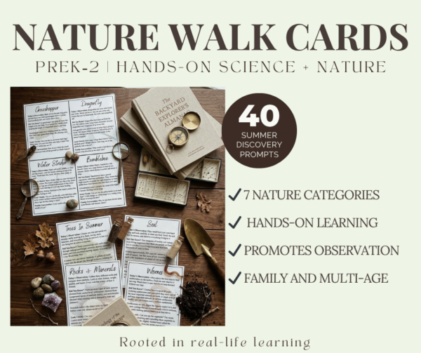 Nature Walk Cards – Summer Edition