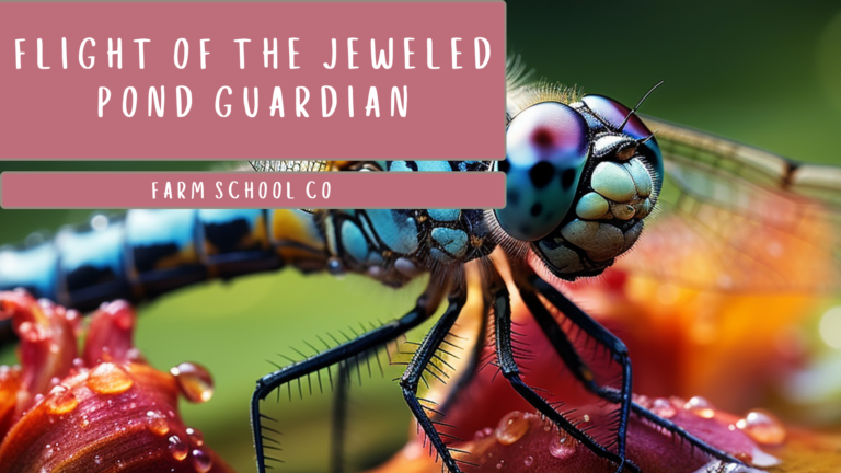 Following the Flight of the Jeweled Pond Guardian
